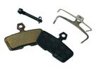 CODE/GUIDE RE/DB8 Bremsbelag / organisch/Trägerplatte Stahl / schwarz