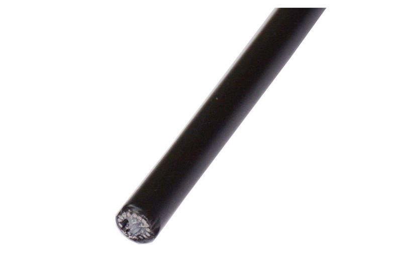 SP41 Schaltkabelhülle Set mit Endhülsen, 4mm, gefettet / schwarz
