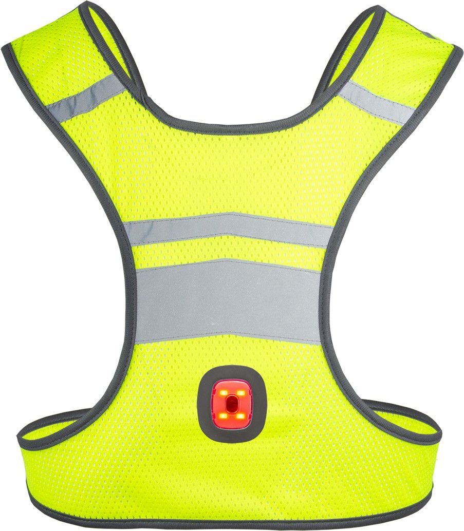 NOVA LED reflektierende Weste / yellow / XL