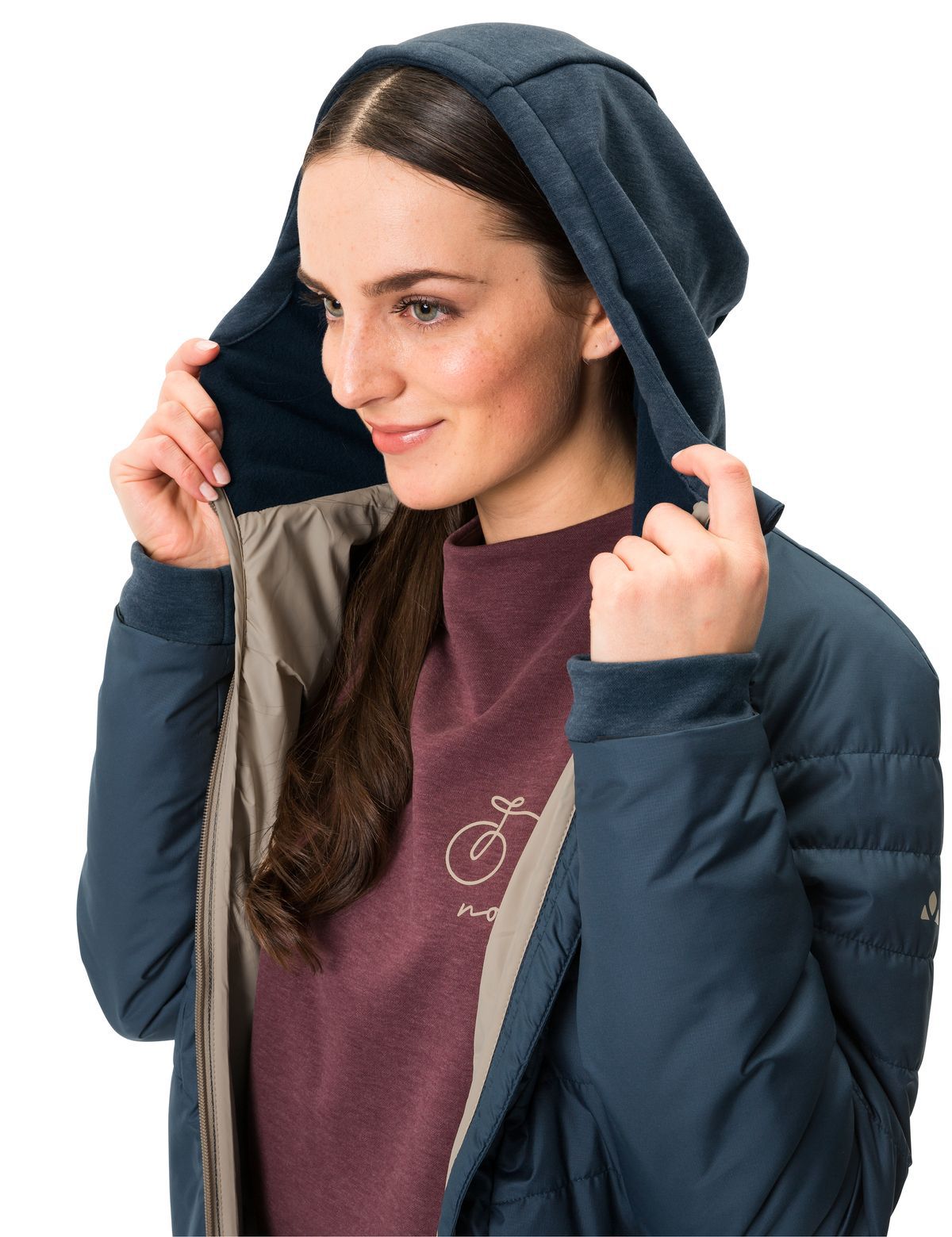 CYCLIST Damen-Loftjacke / dark sea / 36