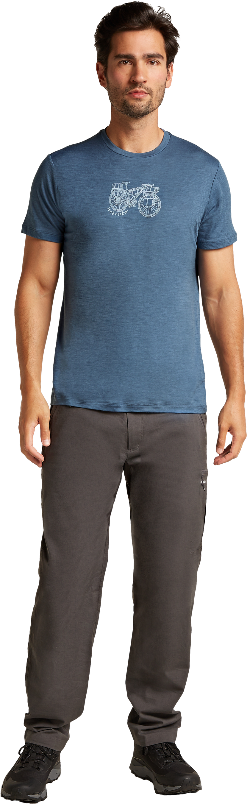 TL ADVENTURE RIDE Herren-Merino-Kurzarmshirt / dawn / L