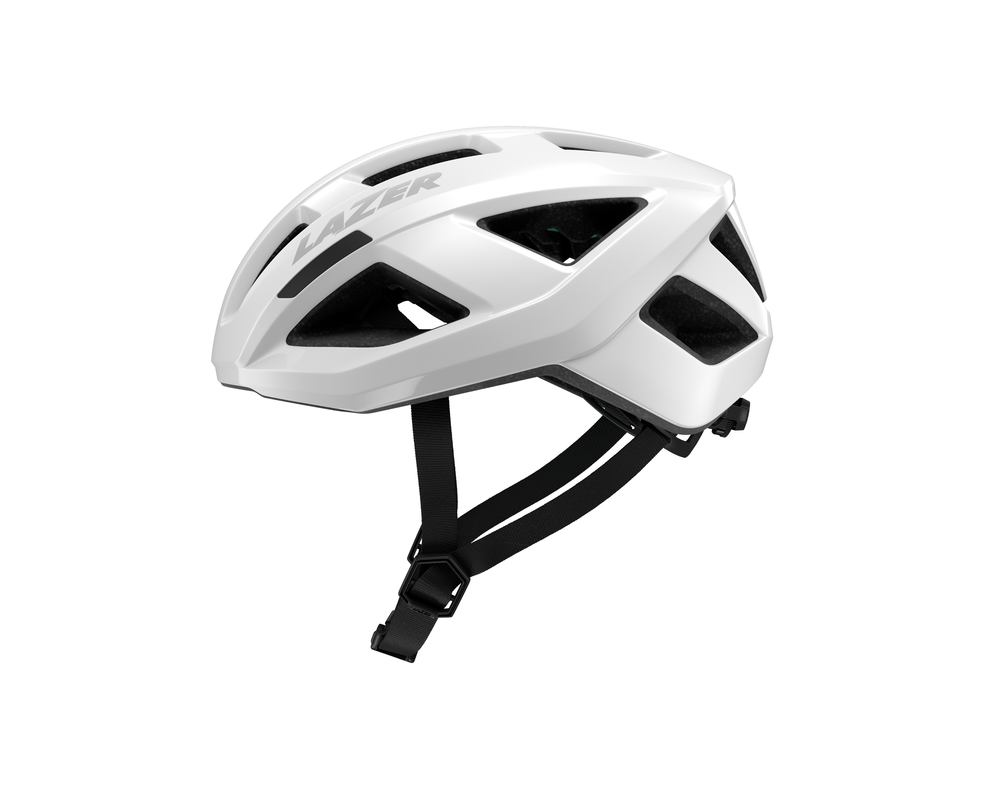 LAZER Unisex Road Tonic KinetiCore Helm / white / M