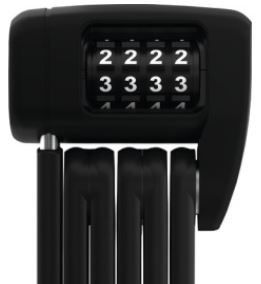 BORDO LITE 6055C/85 Faltschloss / black / 85CM