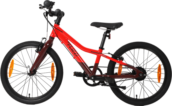 FLiZZi 20 RIEMEN Kindervelo / rot/dunkel / 20 ZOLL