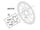 DEORE SM-RT56 Bremsscheibe, 6-Loch / 160mm