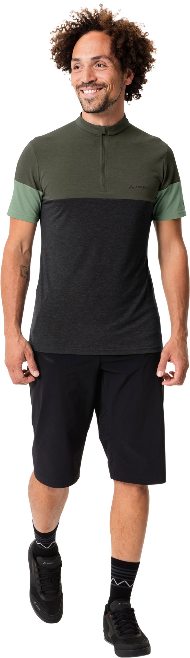 ALTISSIMO II Herren-Kurzarmtrikot / khaki / XXL