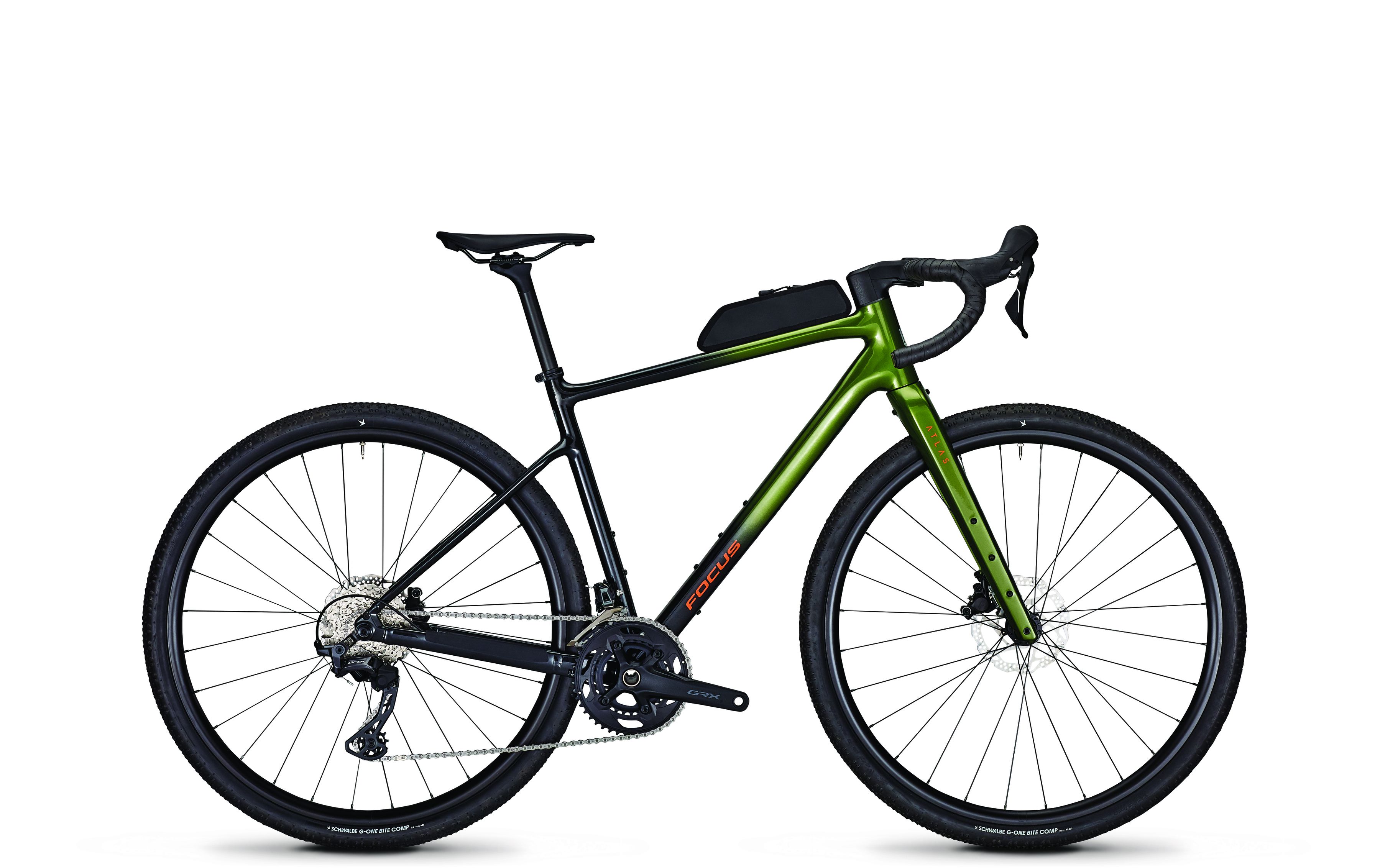 ATLAS 6.9 Gravelbike / Sprucegreen/Diamondblack / XL