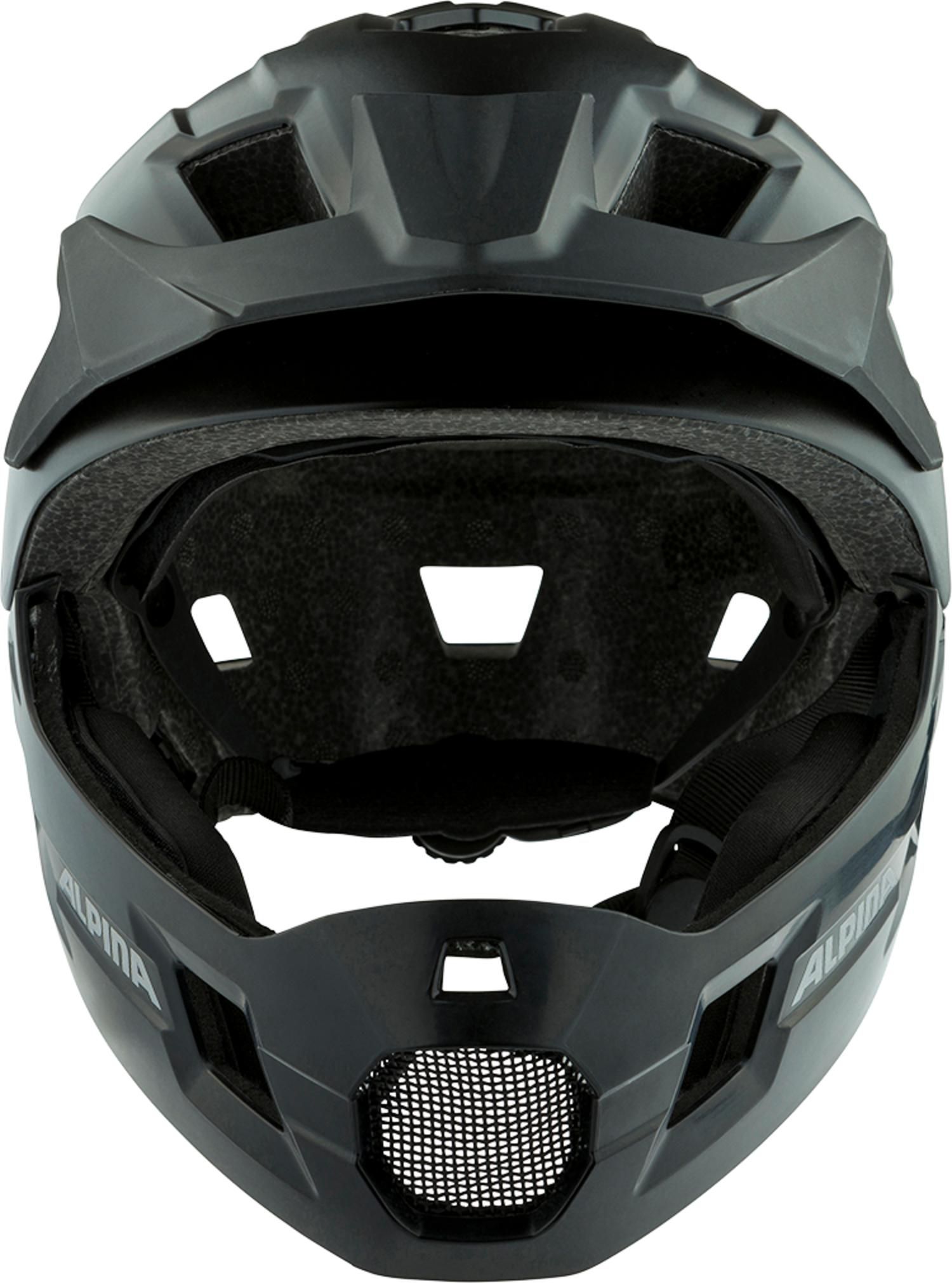 RUPI Vollvisierhelm für Kinder / black matt / onesize (50-55cm)