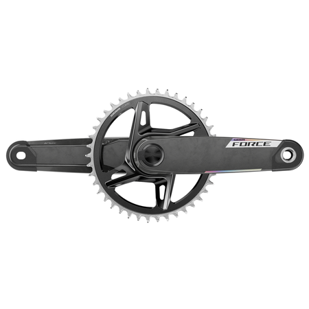 MY26 Power Meter Crankset Spindle Force XPLR AXS Wide 1x DUB / bl