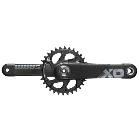 Crankset X01 DH 83 DUB / black / 165mm/34t