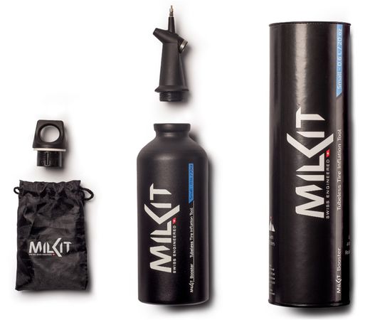 BOOSTER MILKIT Tubeless Pumpe / Schwarz / 750 ml