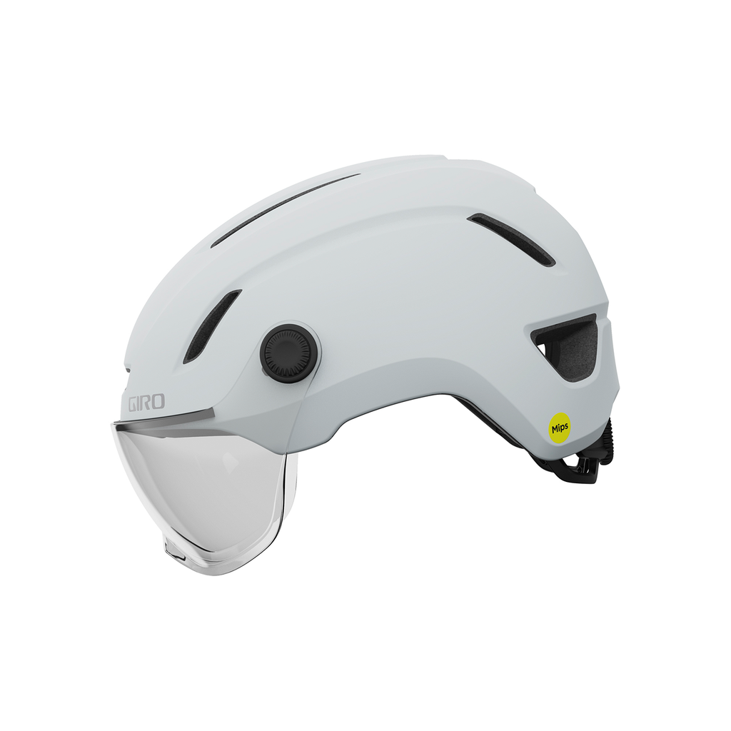 EVOKE MIPS Helm mit Scheibe / matte chalk / M 55-59