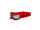 Tempo MTB Goggle / flame red,clear