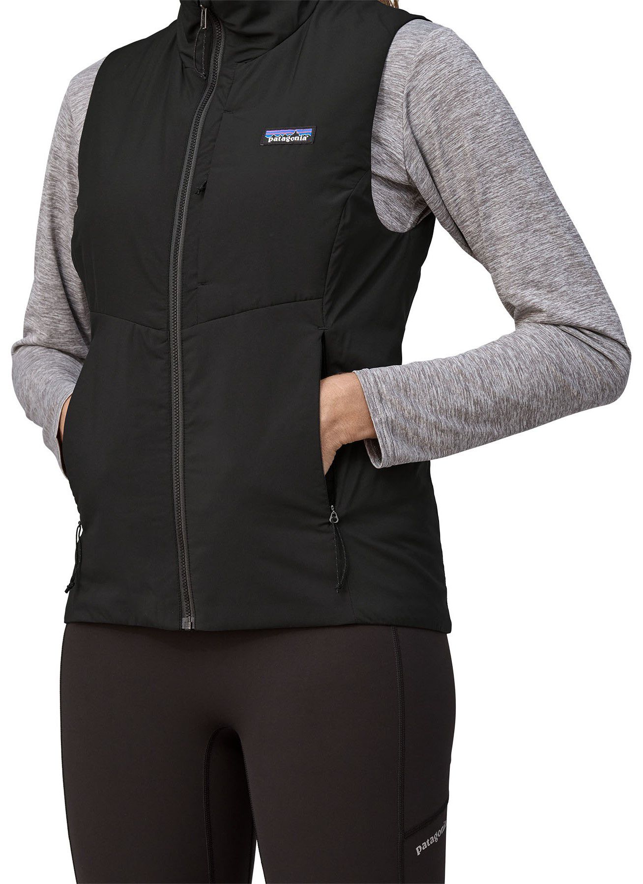 NANO-AIR LIGHT Damen-Windweste / black / XL