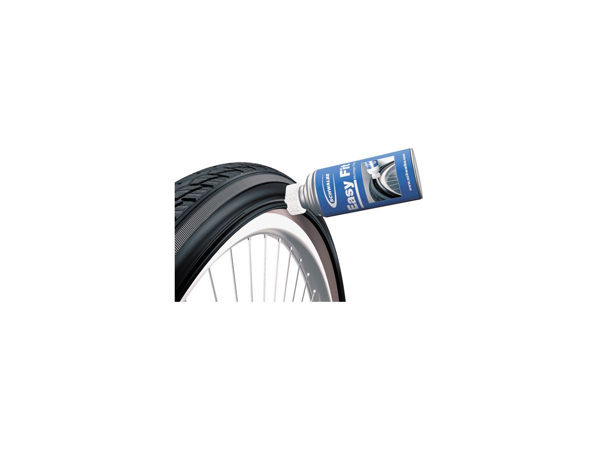gleitmittel reifenmontage fahrrad Schwalbe Easy Fit Montageflüssigkeit – 50 ml Schwammdose oder 1 L  Nachfüllflasche – Reifenmontage-Fluid für Fahrradreifen, Tubeless, Draht- &  Faltreifen – für mühelose Reifenmontage : Amazon.de: Sport & Freizeit main image 1