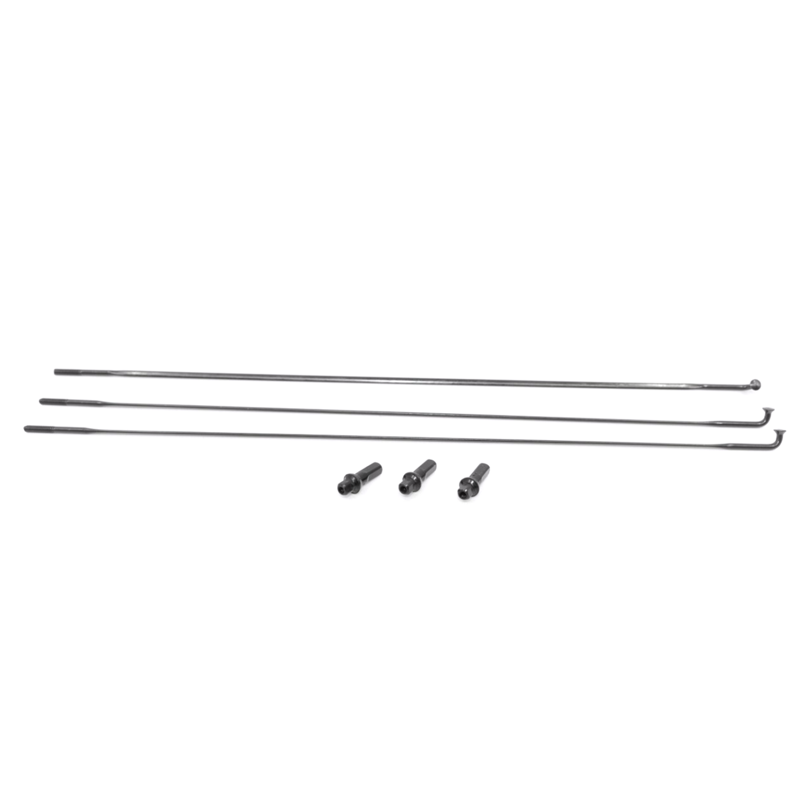 Spoke and Nipple (DB) 232mm CX-Ray J-Bend Qty 3 / black