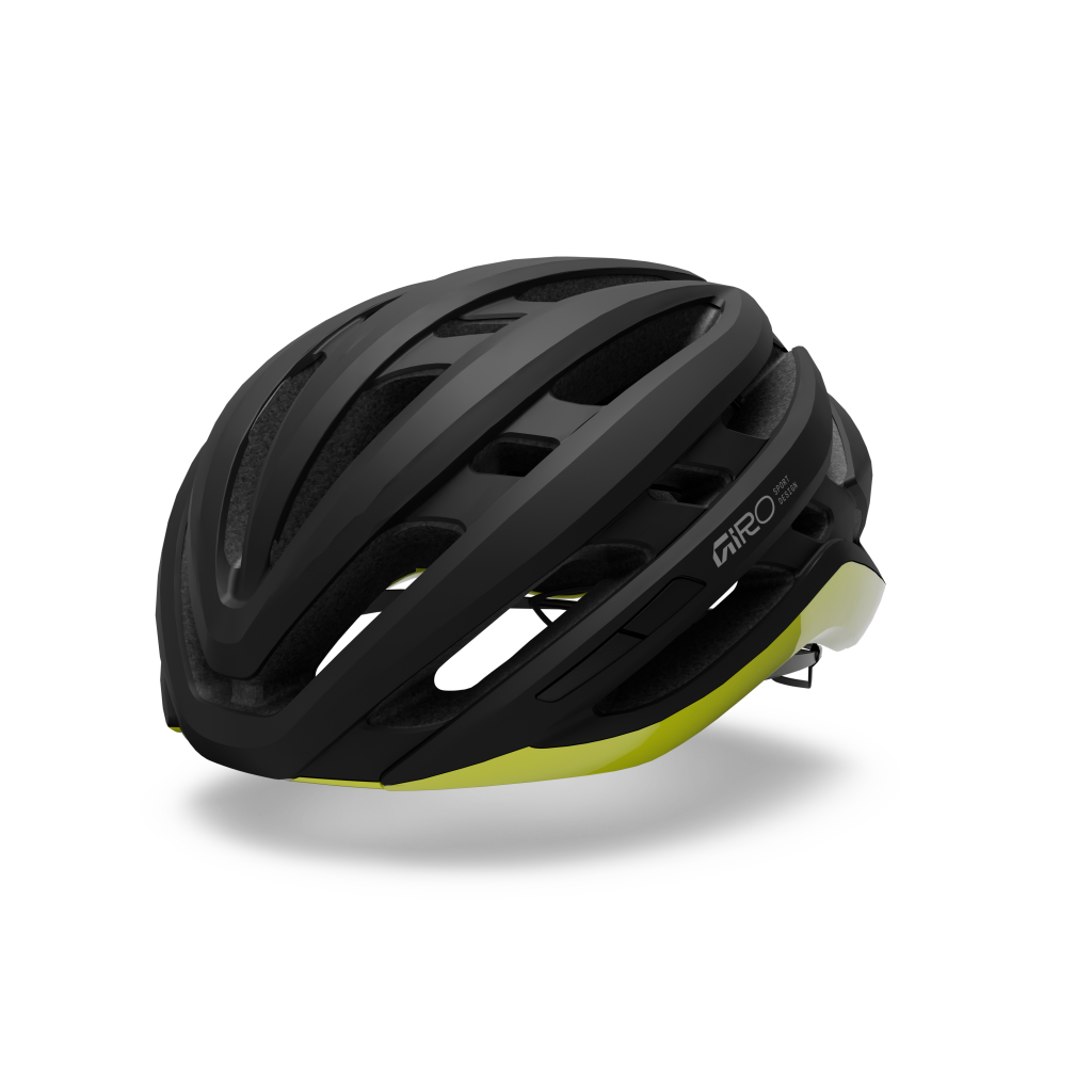 Agilis MIPS / matte black/gloss hi viz yellow / M 55-59