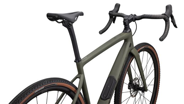 DIVERGE COMP CARBON Gravelbike / satin oak green smoke / 54 CM