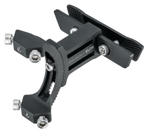 OMNI-BACKUP ELITE, Sattelhalterung für 1 oder 2 Bidonhalter / black