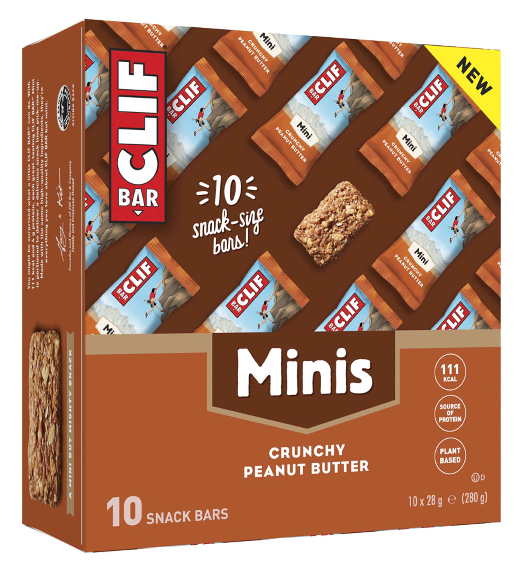BAR MINIS, 10x28g / CRUNCHY PEANUT BUTTER