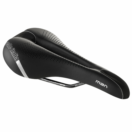 MAN GEL FLOW Sattel / black / L2
