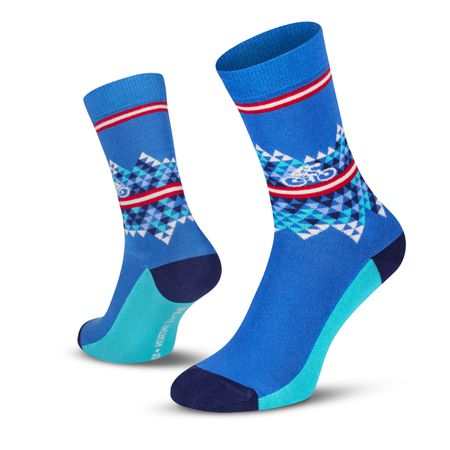 1001 Mountains Socks / sea / 43-46