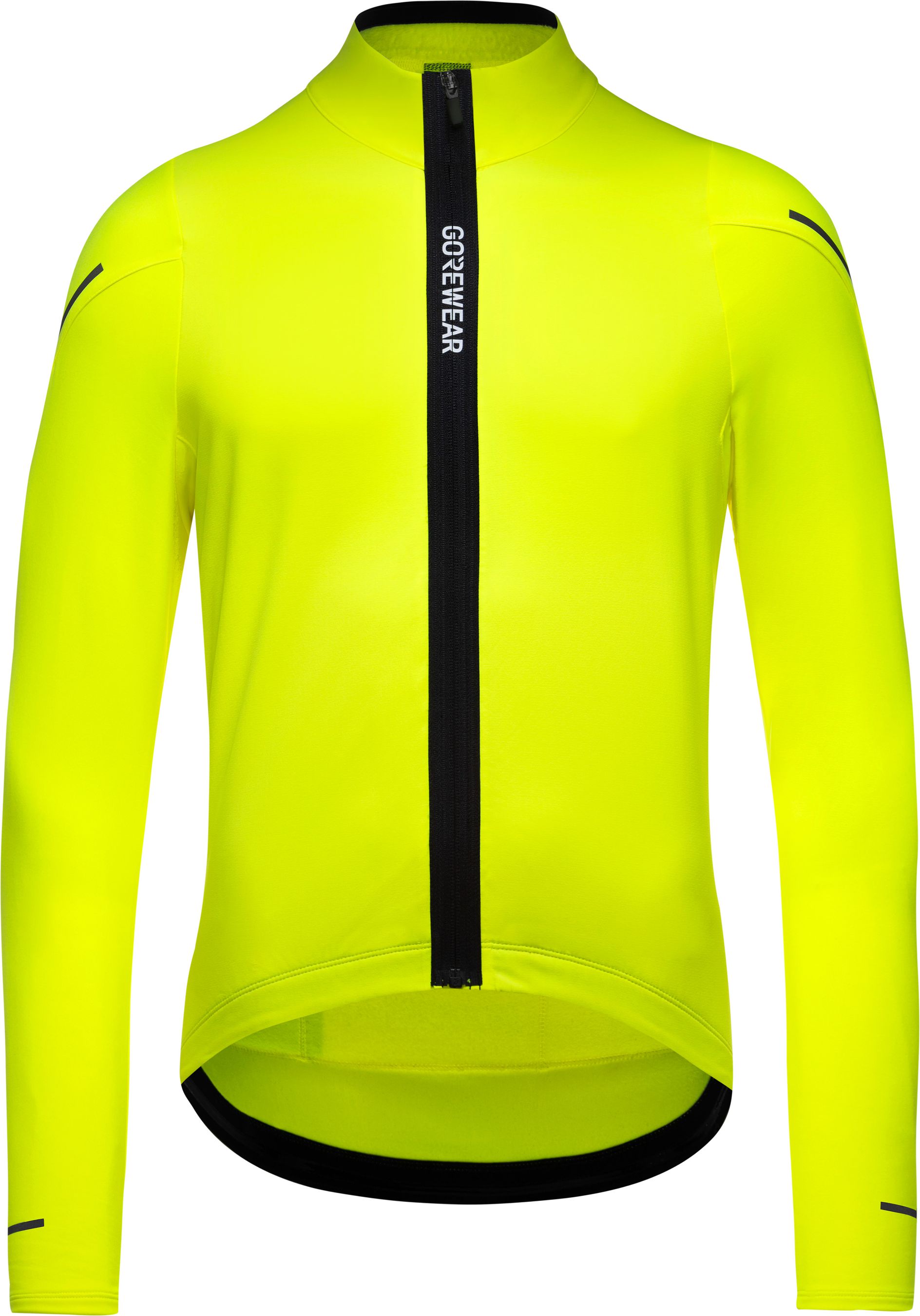 SPINSHIFT THERMO Herren-Thermo-Langarmtrikot / neon yellow / S