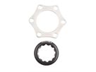 6-LOCH-ADAPTER mit Schraubklemmung für Centerlock Naben / schwarz