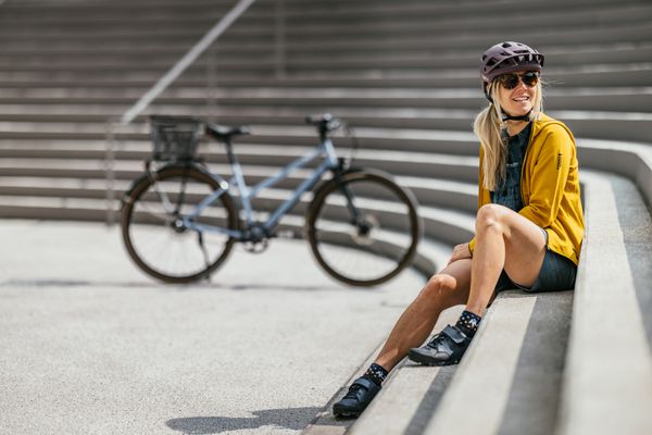 APPROACH Damen-Merino-Kapuzenjacke / turmeric / L
