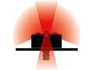E3 Taillight 2 Gepäckträgerversion 6V / schwarz