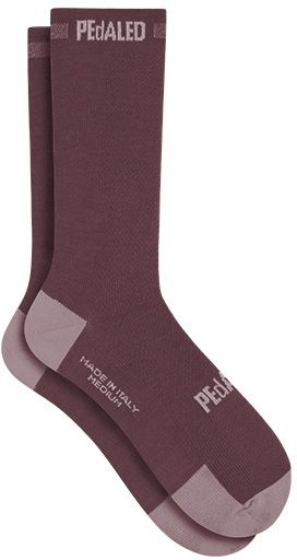 ODYSSEY MERINO REFLECTIVE Velososcken / burgundy / L=43-46