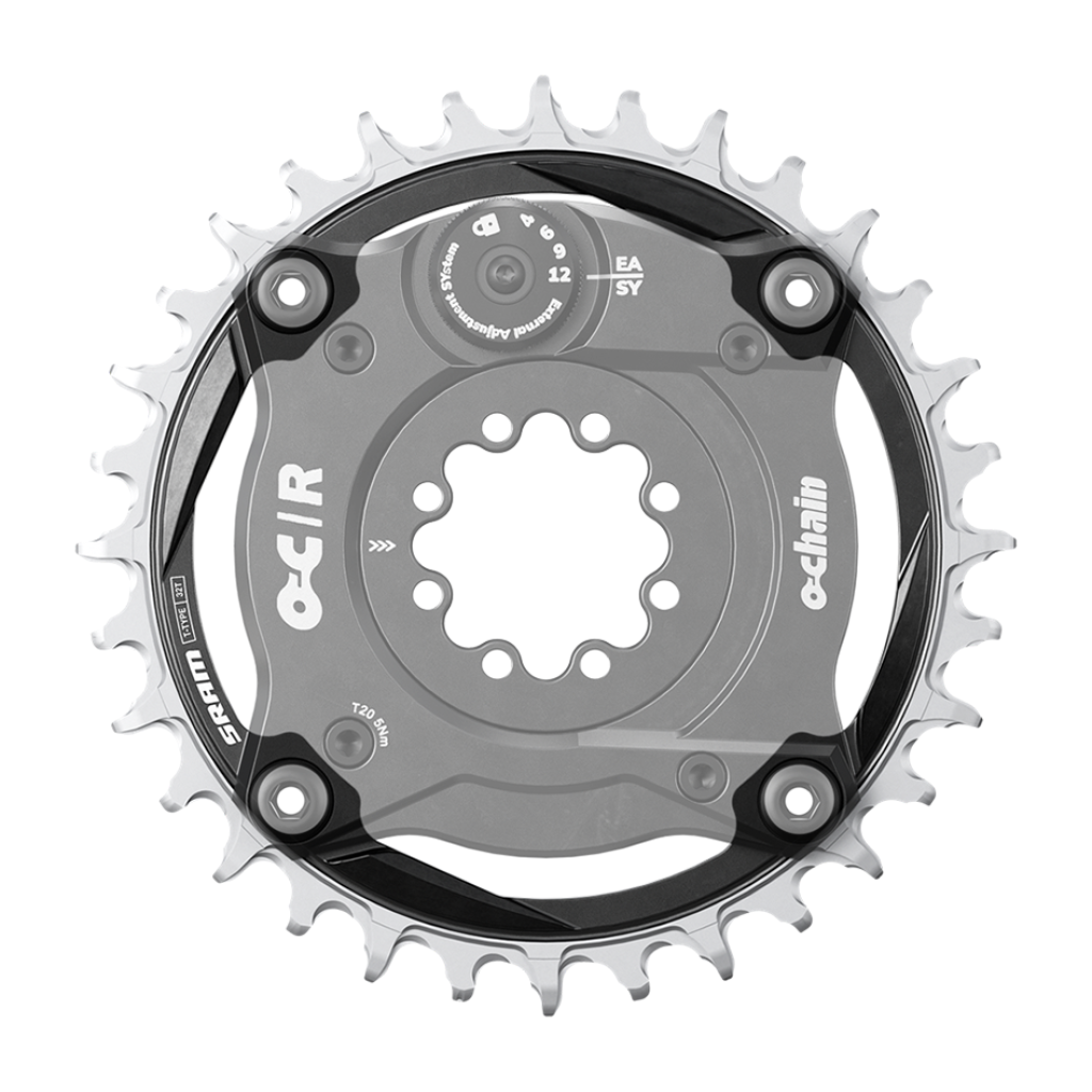 Chainring XX Eagle AXS Transmission 104BCD Ochain / black / 32T