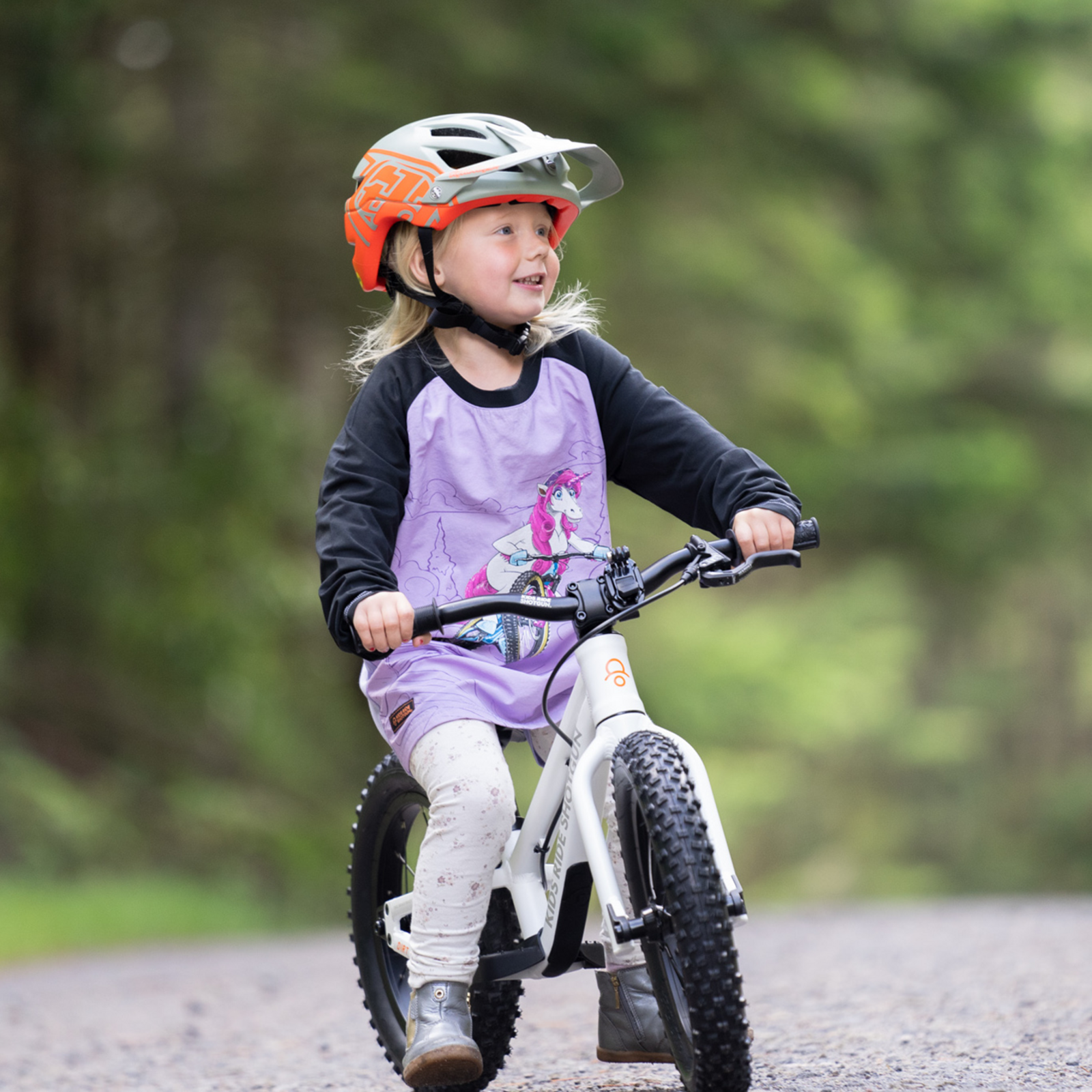 Unicorn Windproof Kids MTB Jersey / pink / 2 Y