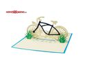 3D-Grusskarte Velo