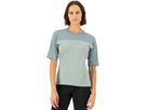 DIVERSION Damen-Merino-Kurzarmshirt / dew/desert sage / S