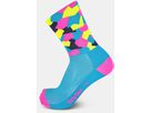 ALLROUND ELITE COLORFUL CAMO Velosocken / blue / L=44-47