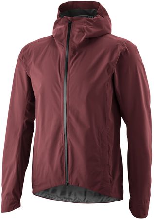 SAVE TRAIL Herren-Regenjacke / cherokee brick / L