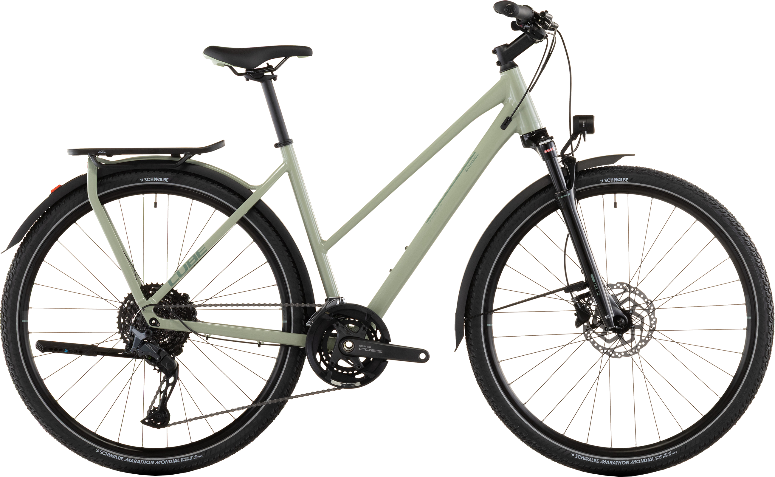 KATHMANDU EXC Trapez City- und Alltagsvelo / pea-grey / 46 CM