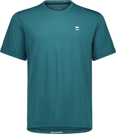 TARN Herren-Merino-Kurzarmshirt / abyss / S