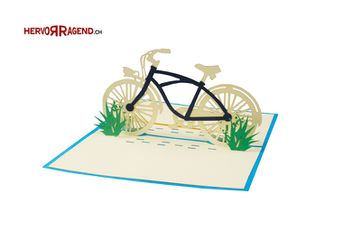 3D-Grusskarte Velo