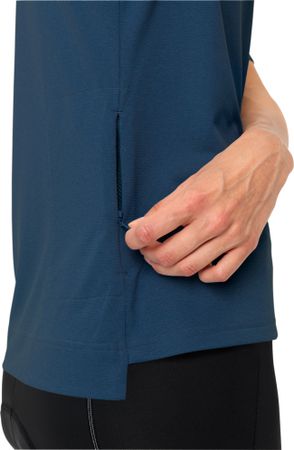 TREMALZO Q Damen-Kurzarmtrikot / dark sea / 38