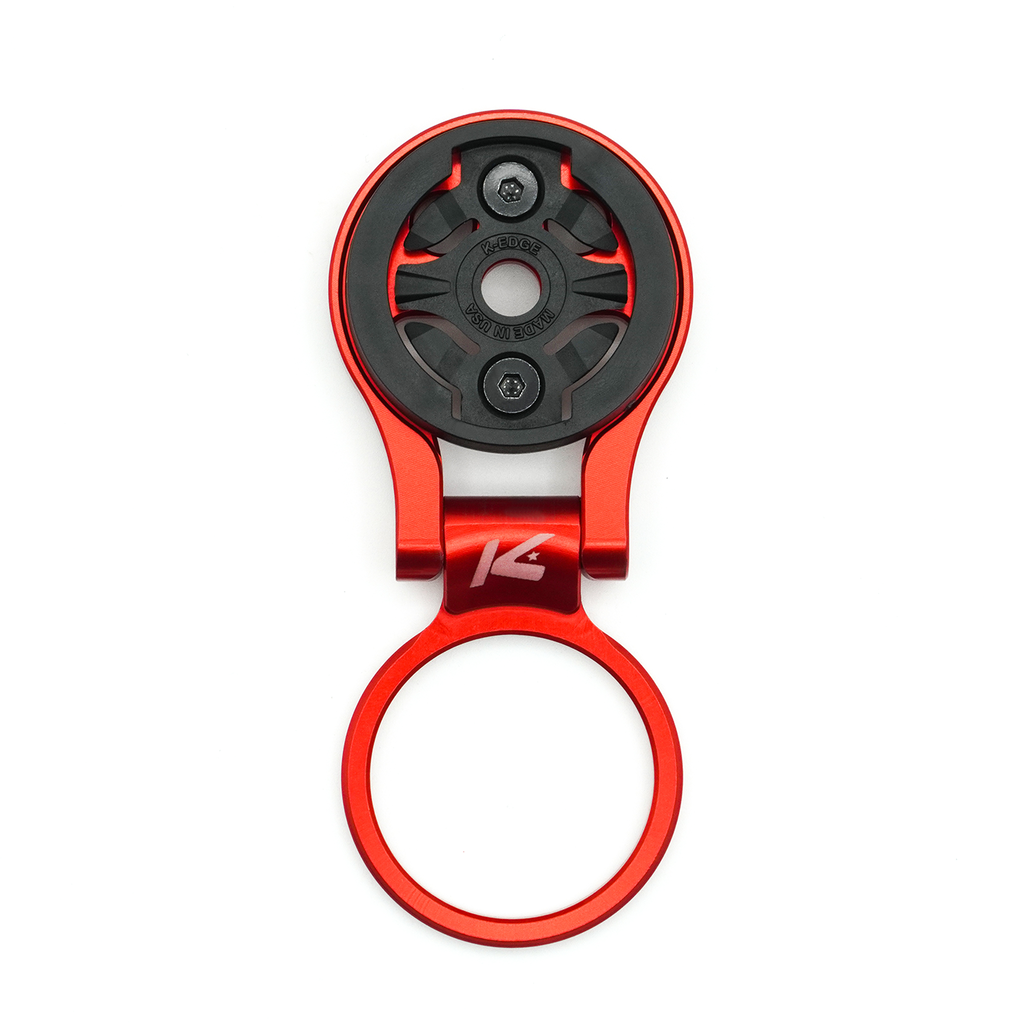 K-EDGE GARMIN Race Stem Mount, Adjustable / red / one size