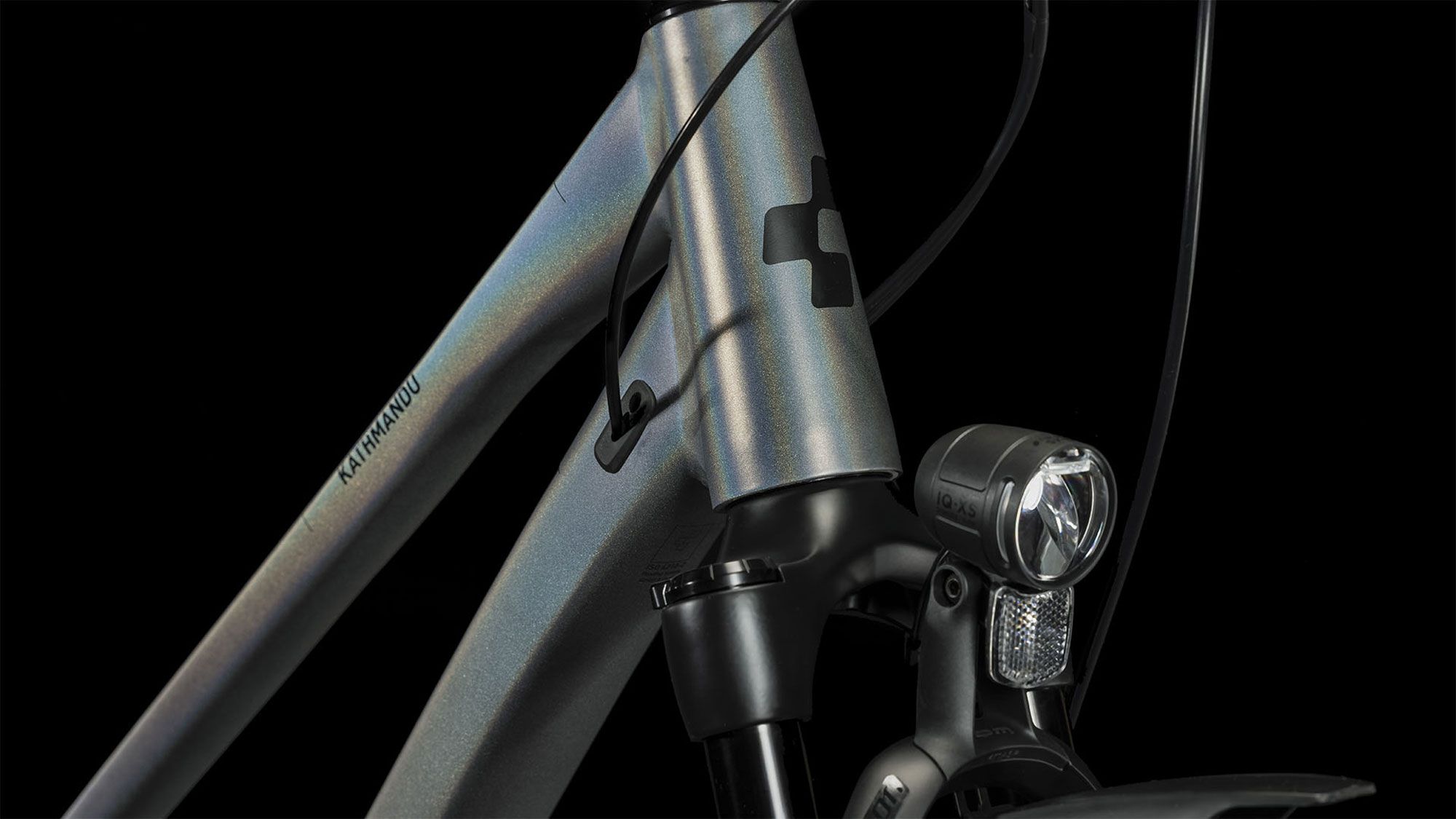 KATHMANDU SLX Trapez City- und Alltagsvelo / prizmsilver black / 46 CM