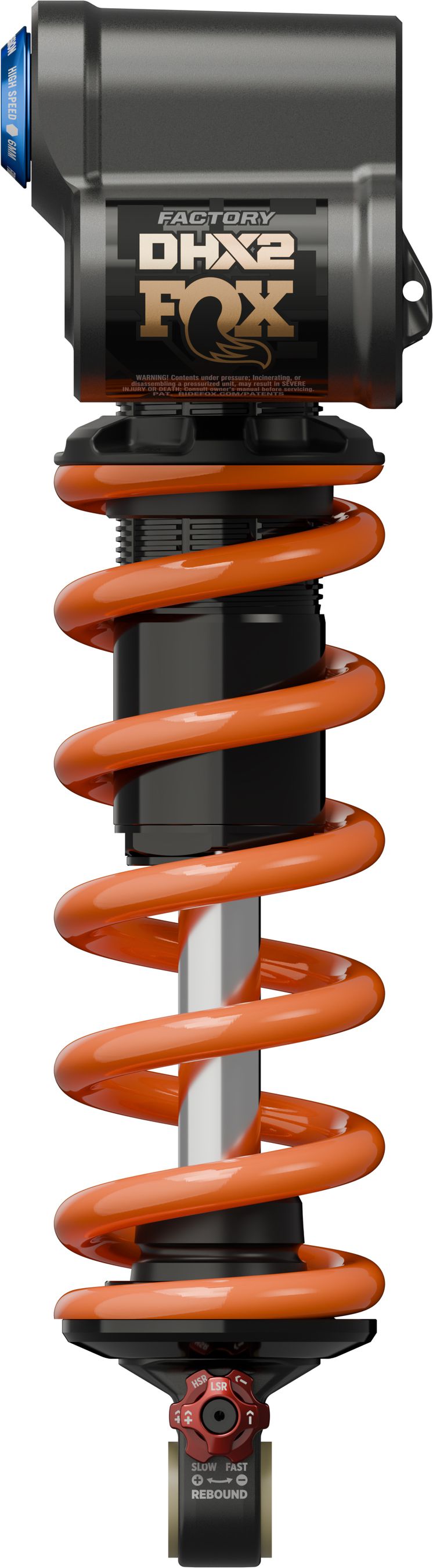 Dämpfer Float DHX2 FS 2pos-Adj Trunnion / black / 225 x 75