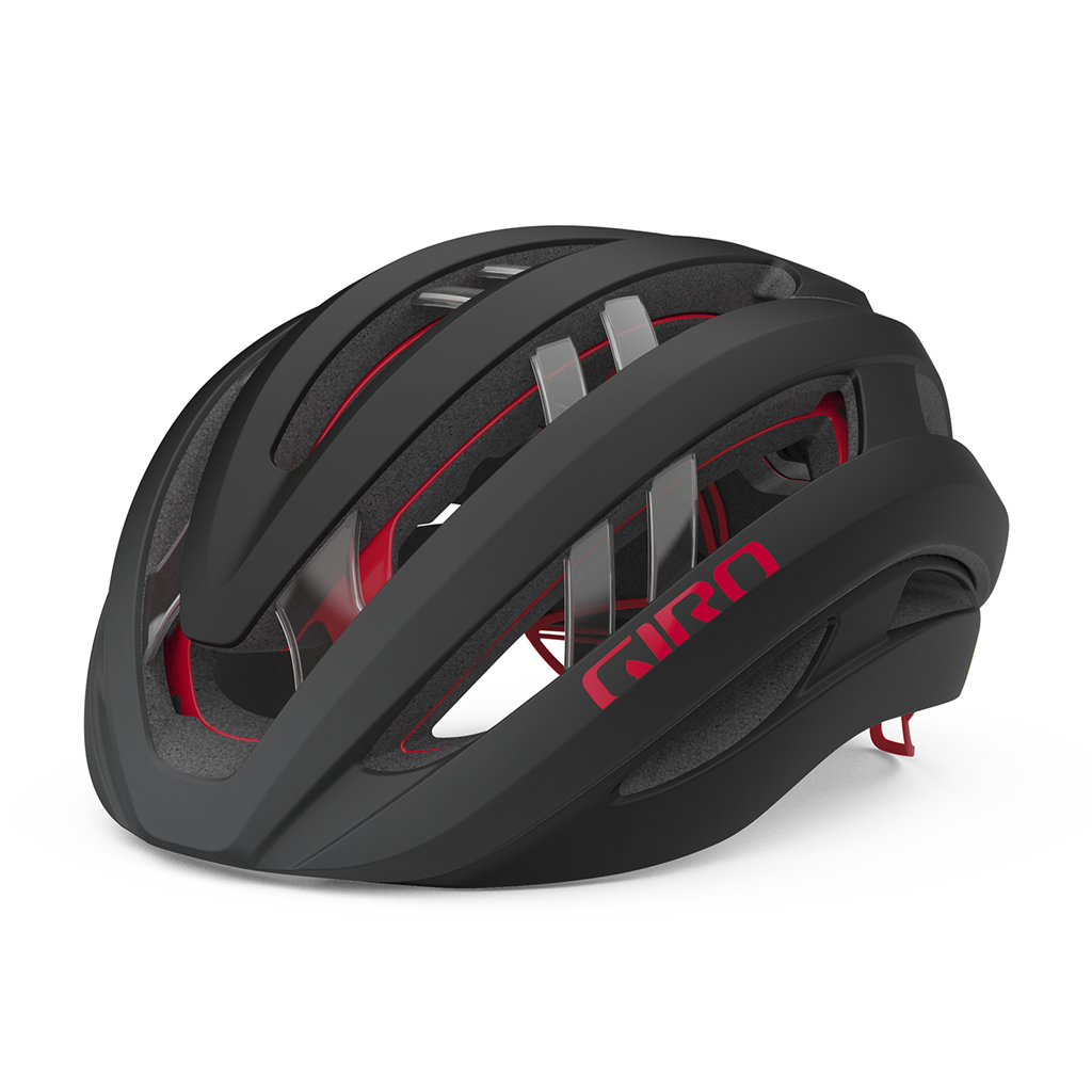 ARIES SPHERICAL MIPS Velohelm / matte carbon/red / S 51-55