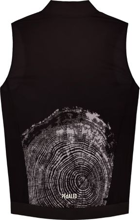 ODYSSEY HIGH VISIBILITY Herren-Gravel-Windweste / burgundy / M