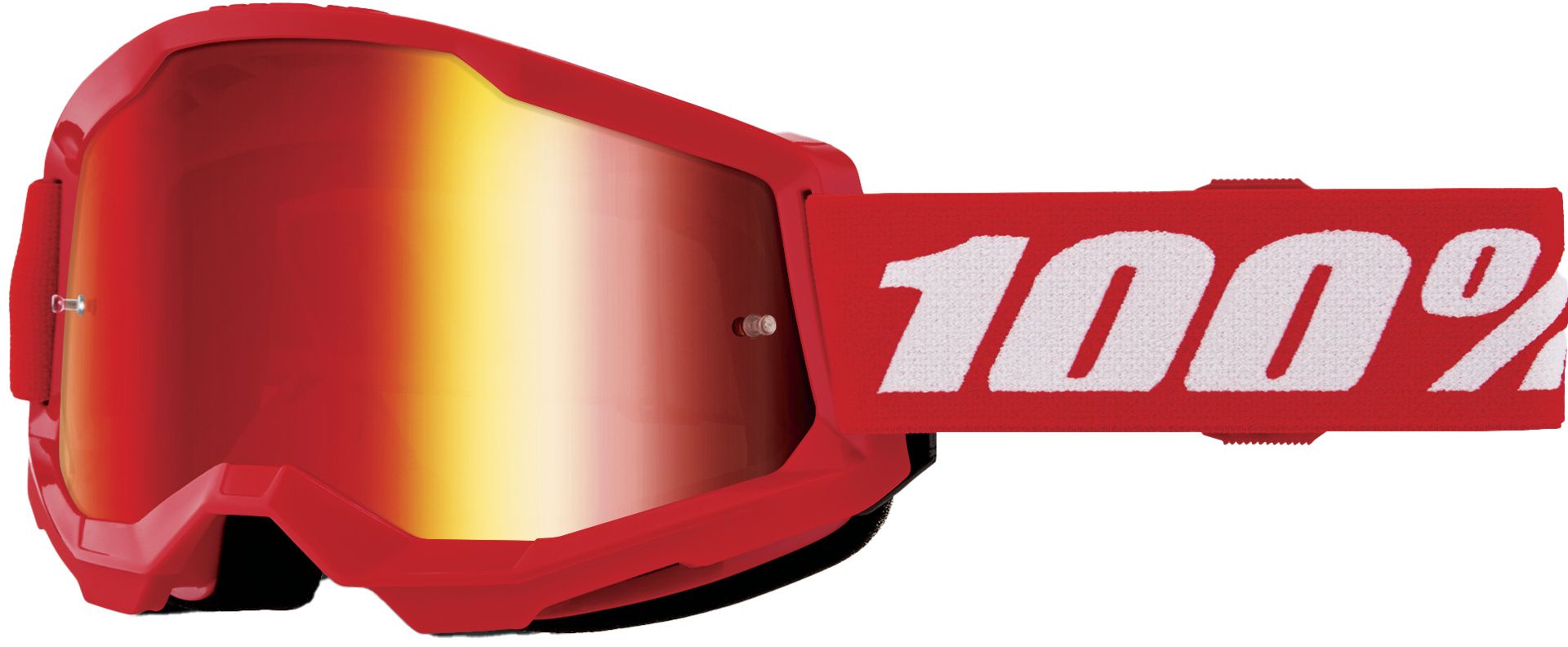Goggle Strata 2 Junior / Red - Mirror Red Lens / rot
