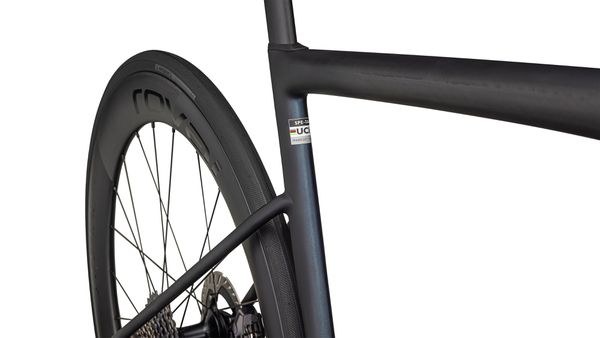 S-WORKS TARMAC SL8 Di2 Rennvelo / satin carbon viavi cynan blue viavi silver blue pe / 56 CM