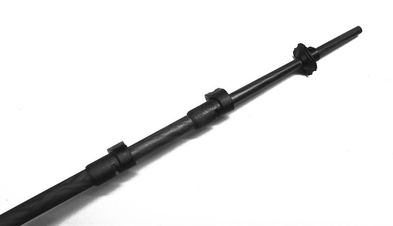 TELESKOP-ZELTSTANGE aus Carbon 102-250cm