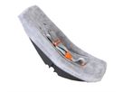 WEBER BABYSCHALE mit Teddyfellbezug / grau